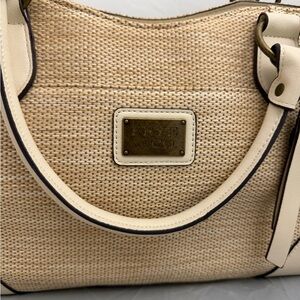 Frye & Co. Tan and Cream Women's Bag